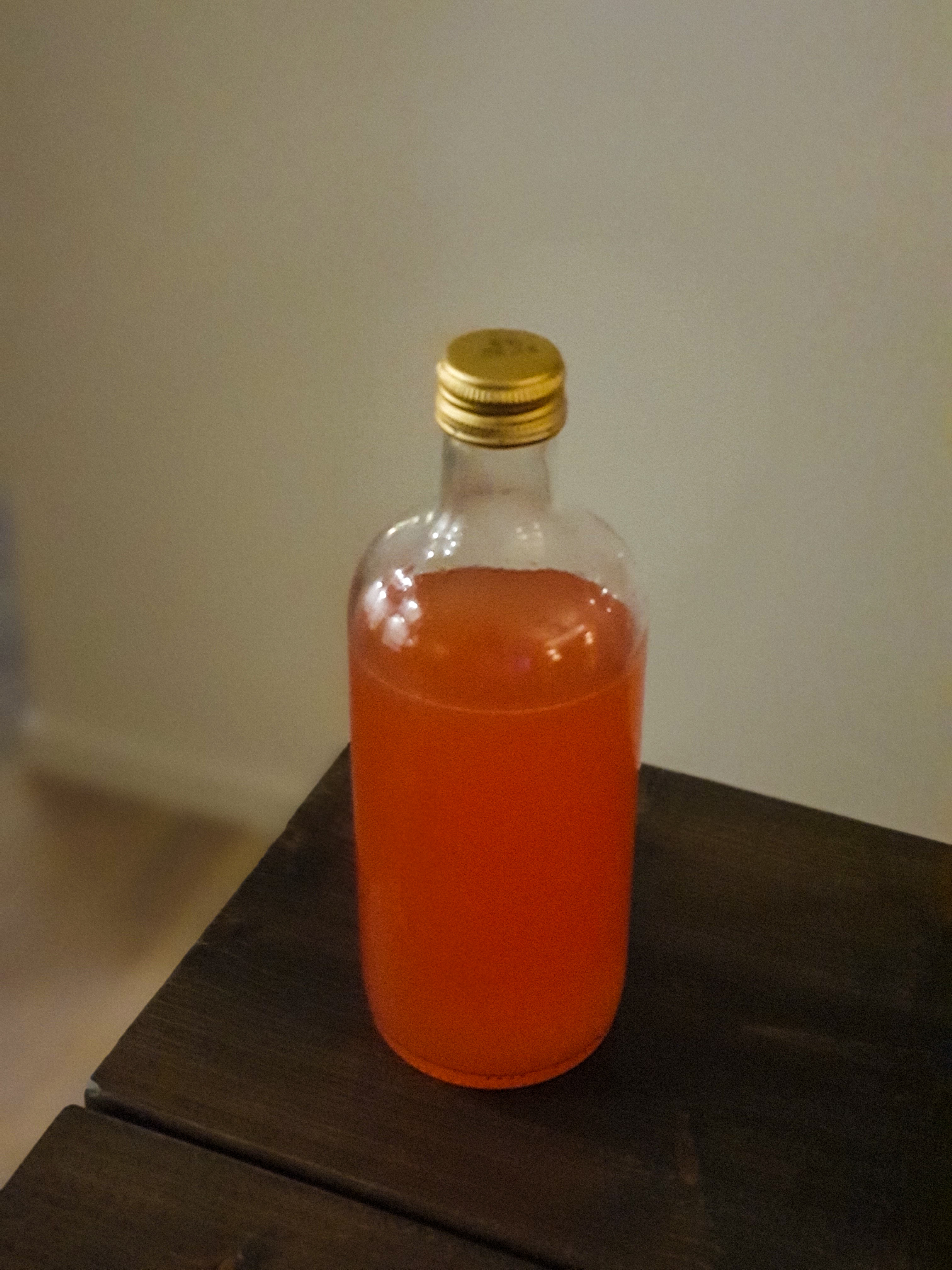 Röd Grapefrukt sherbet